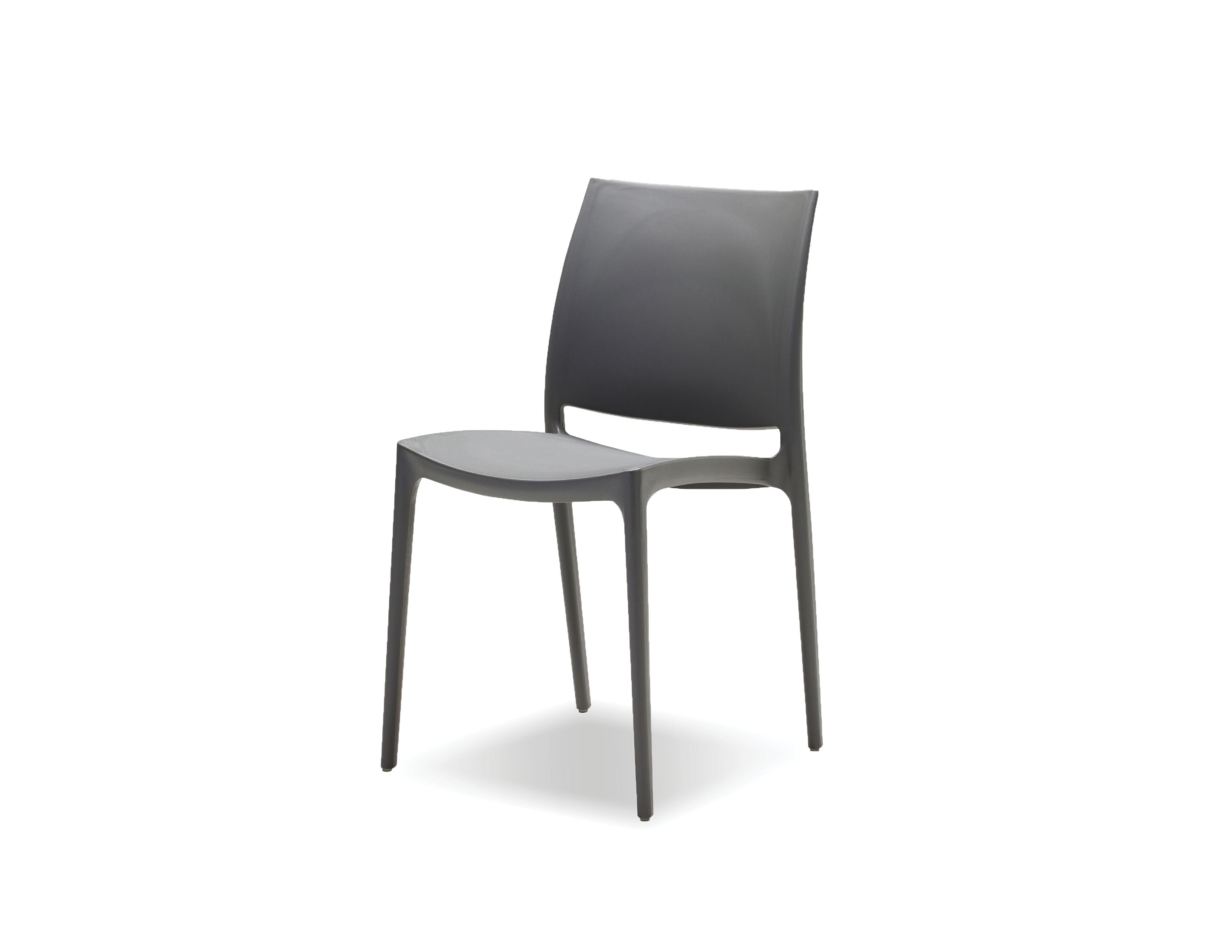 VATA Dining Chair Stackable in Grey