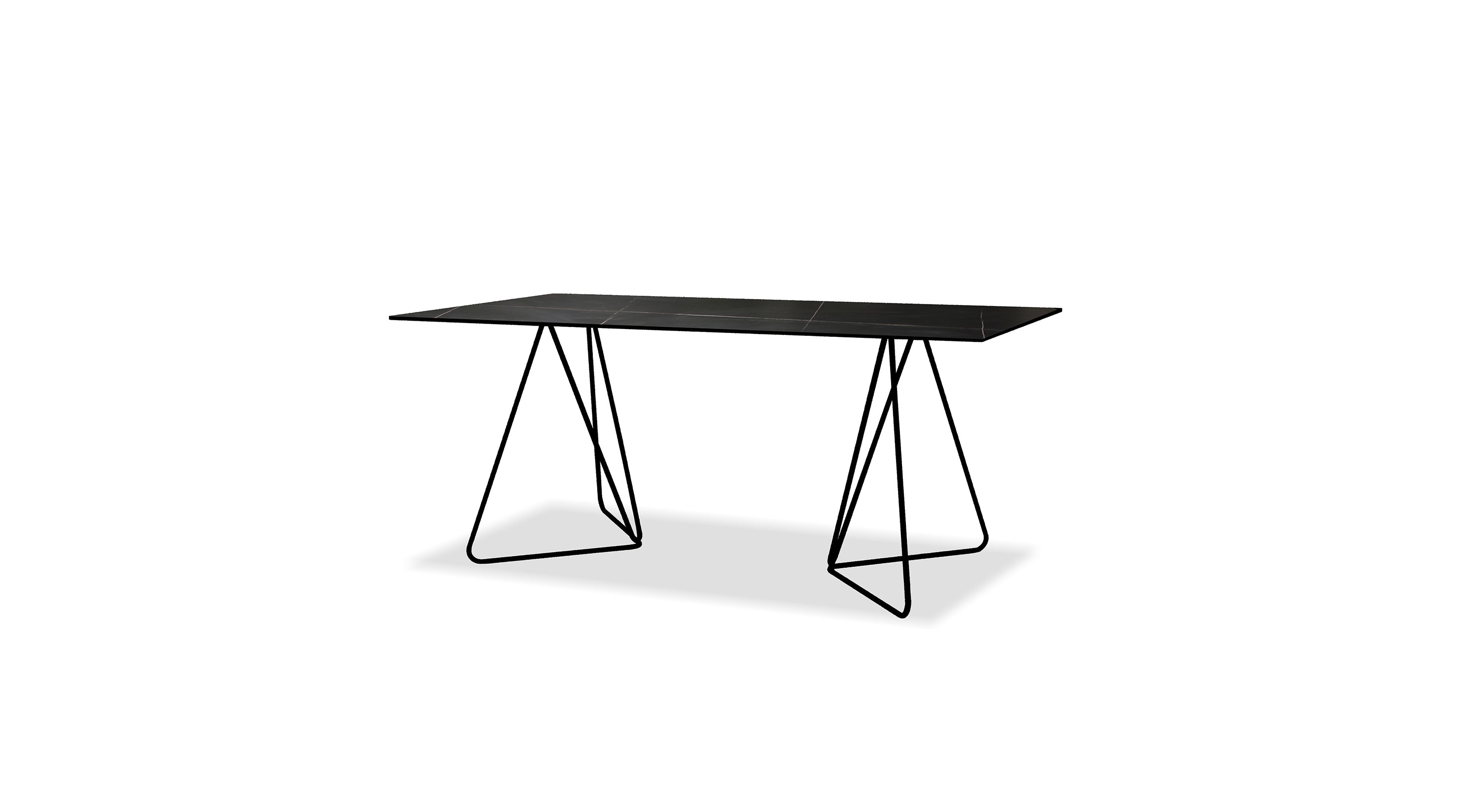 PAPILLON Dining Table in Shakespeare Black – Mobital Group